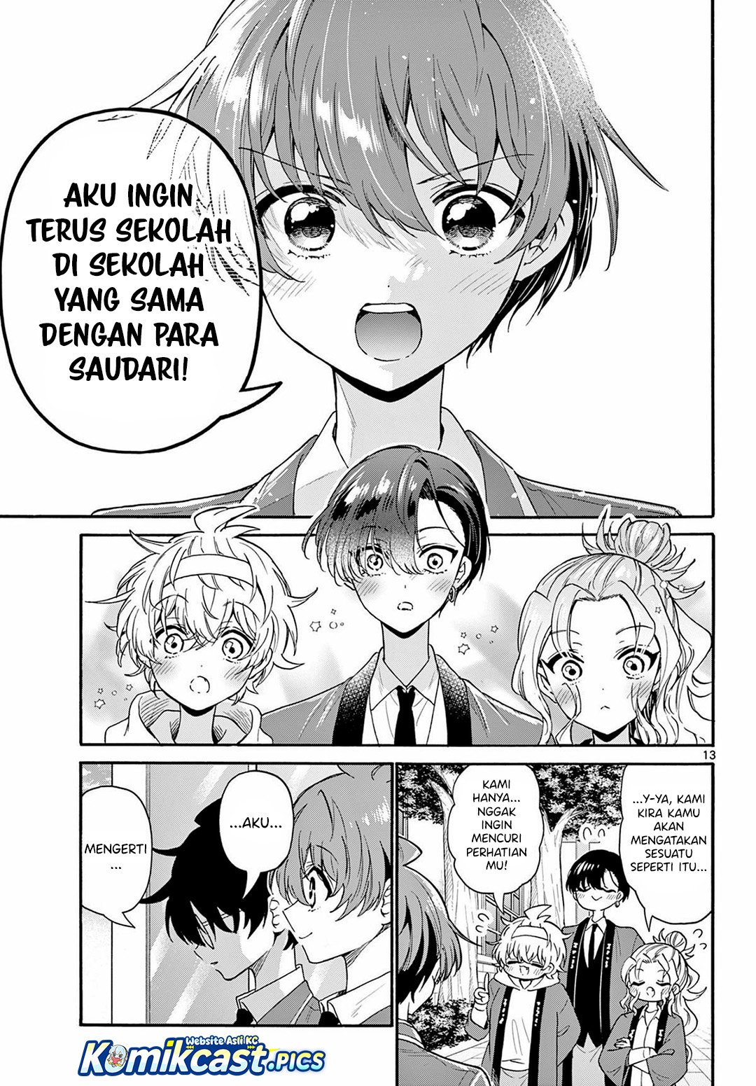 Baca Mikadono Sanshimai wa Angai, Choroi - Chapter 158 halaman 14