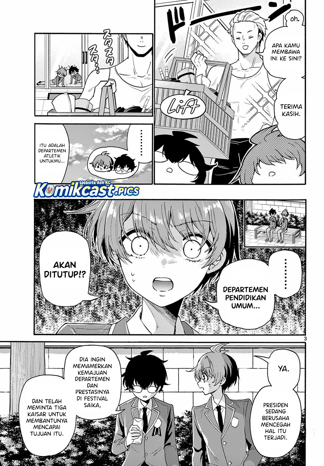 Baca Mikadono Sanshimai wa Angai, Choroi - Chapter 158 halaman 4