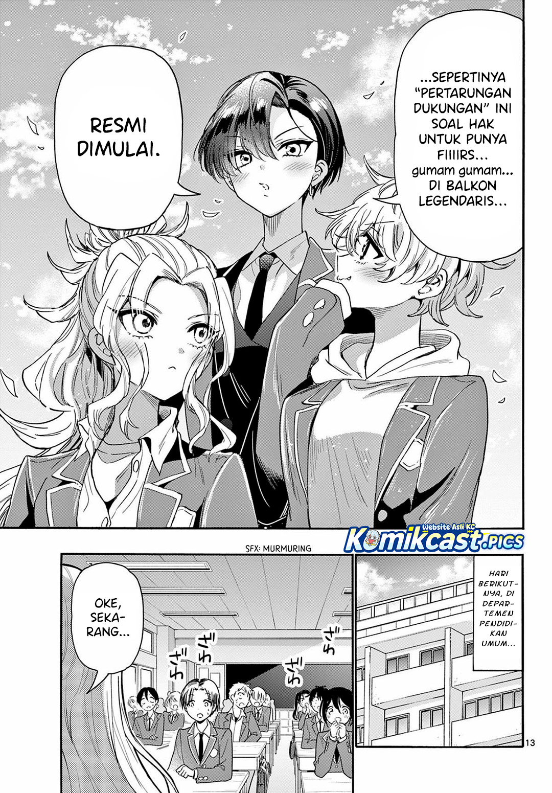 Baca Mikadono Sanshimai wa Angai, Choroi - Chapter 162 halaman 14