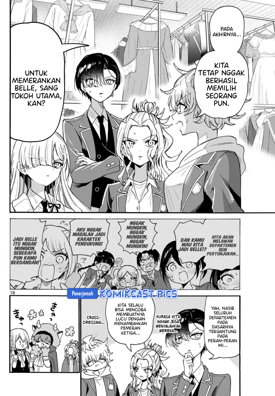 Baca Mikadono Sanshimai wa Angai, Choroi - Chapter 163 halaman 19