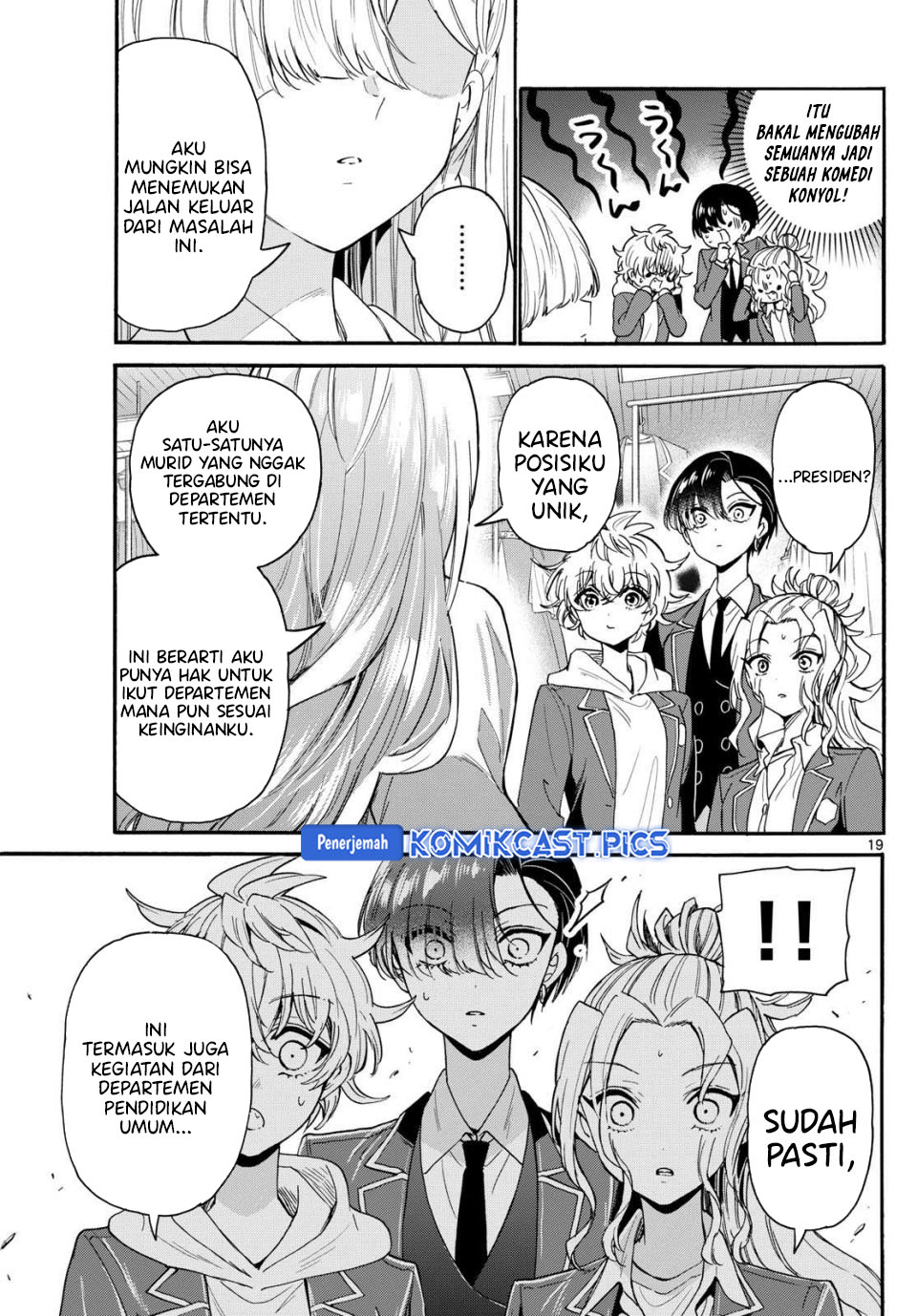 Baca Mikadono Sanshimai wa Angai, Choroi - Chapter 163 halaman 20