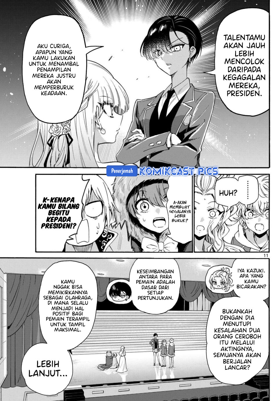 Baca Mikadono Sanshimai wa Angai, Choroi - Chapter 164 halaman 10