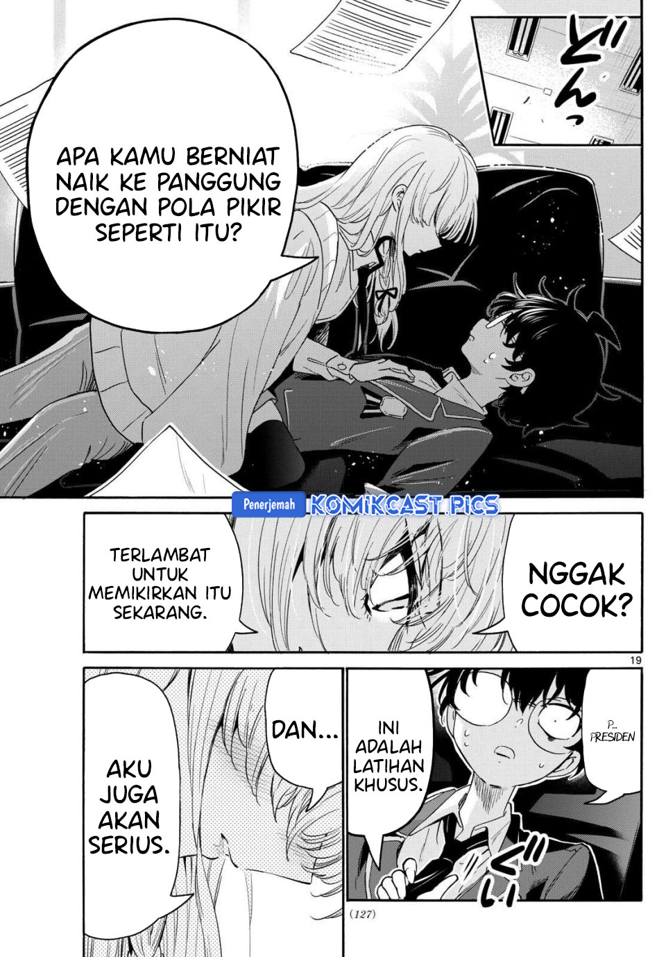 Baca Mikadono Sanshimai wa Angai, Choroi - Chapter 164 halaman 18