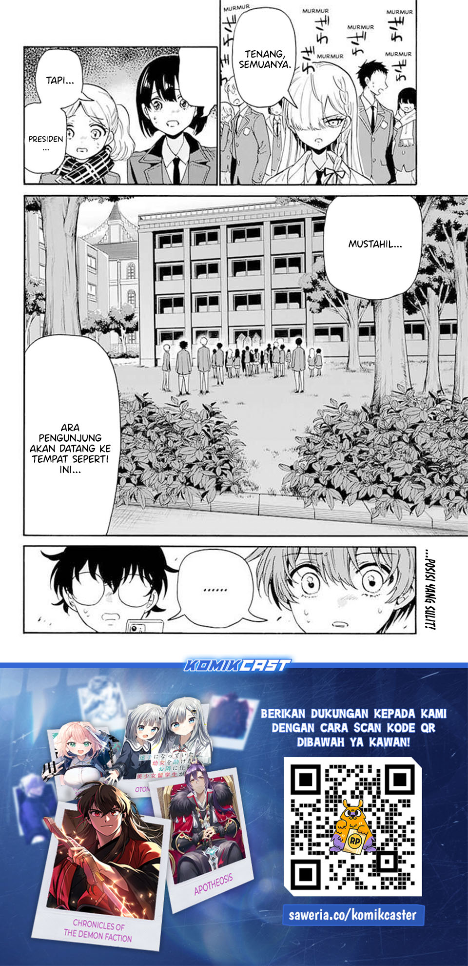 Baca Mikadono Sanshimai wa Angai, Choroi - Chapter 172 halaman 24