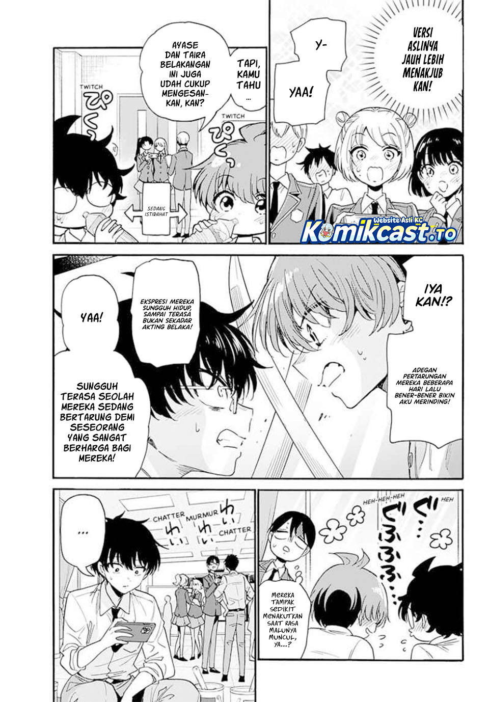 Baca Mikadono Sanshimai wa Angai, Choroi - Chapter 172 halaman 5