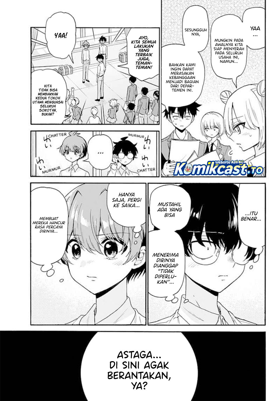 Baca Mikadono Sanshimai wa Angai, Choroi - Chapter 172 halaman 7