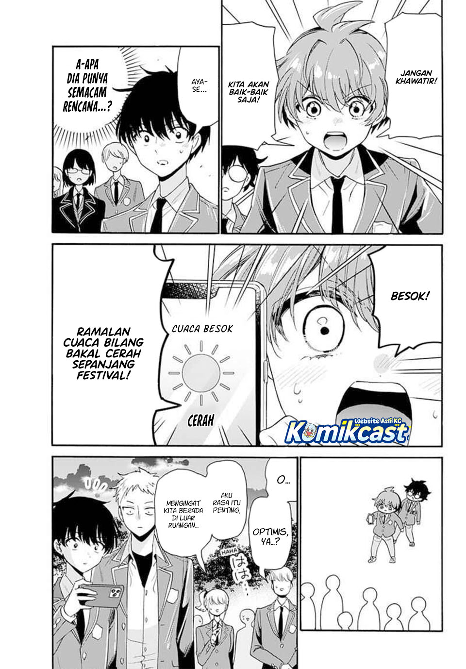 Baca Mikadono Sanshimai wa Angai, Choroi - Chapter 173 halaman 7