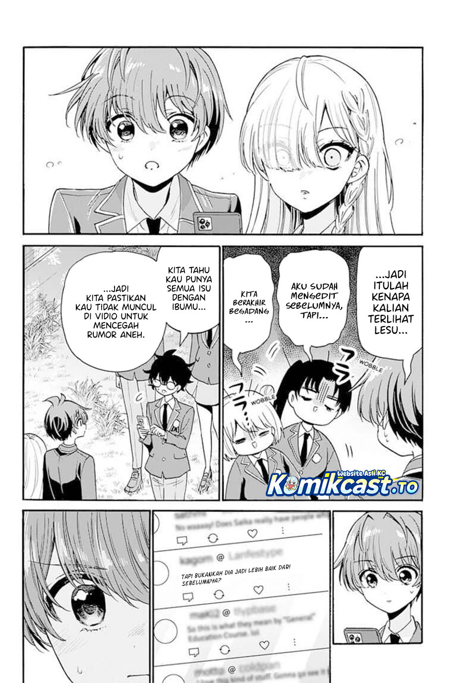 Baca Mikadono Sanshimai wa Angai, Choroi - Chapter 174 halaman 10
