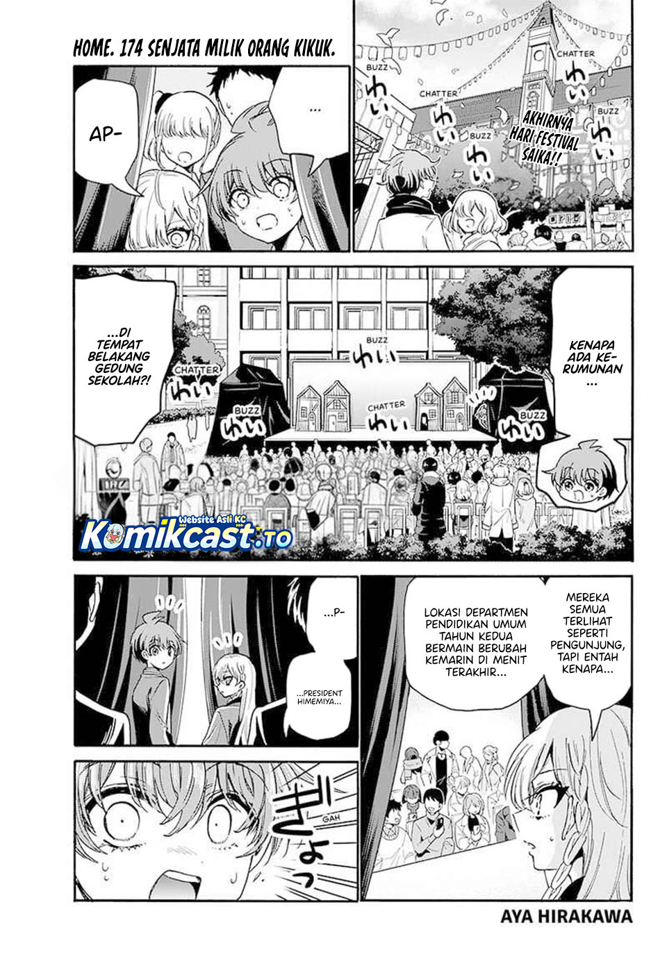 Baca Mikadono Sanshimai wa Angai, Choroi - Chapter 174 halaman 3
