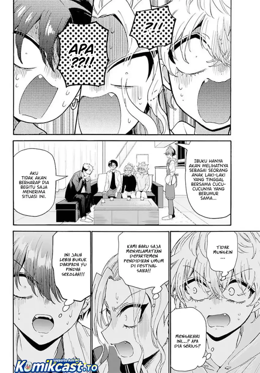Baca Mikadono Sanshimai wa Angai, Choroi - Chapter 185 halaman 9