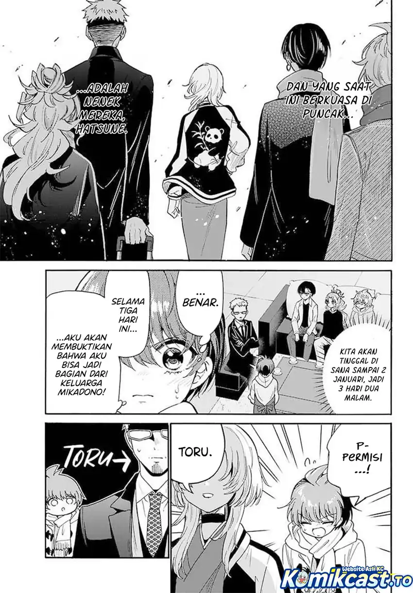 Baca Mikadono Sanshimai wa Angai, Choroi - Chapter 186 halaman 5