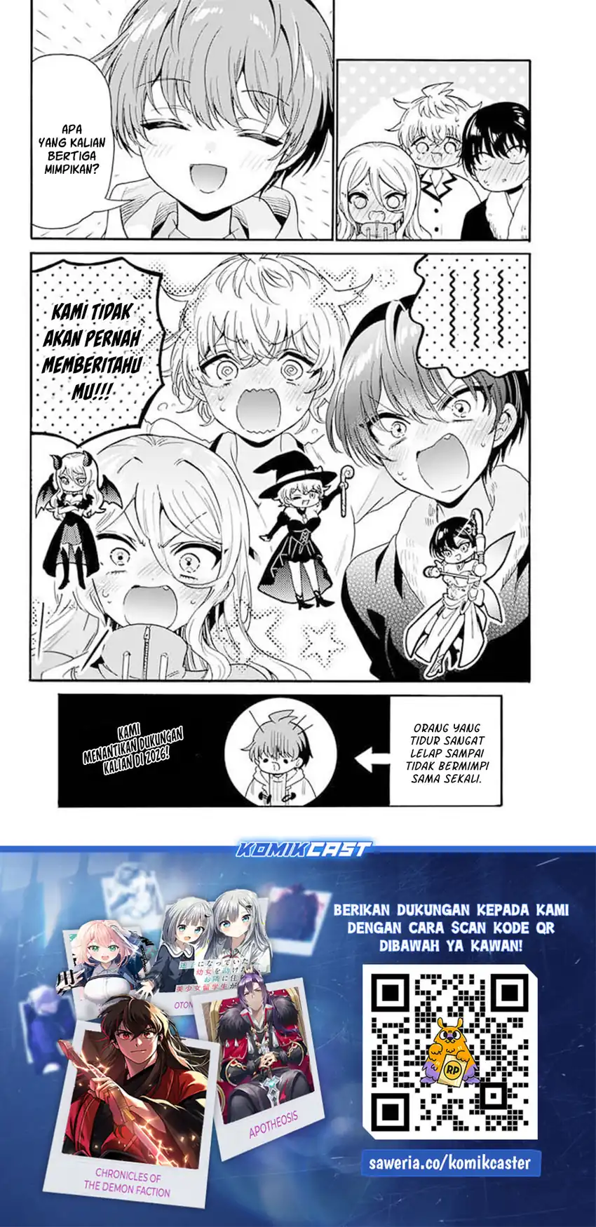 Baca Mikadono Sanshimai wa Angai, Choroi - Chapter 188 halaman 19