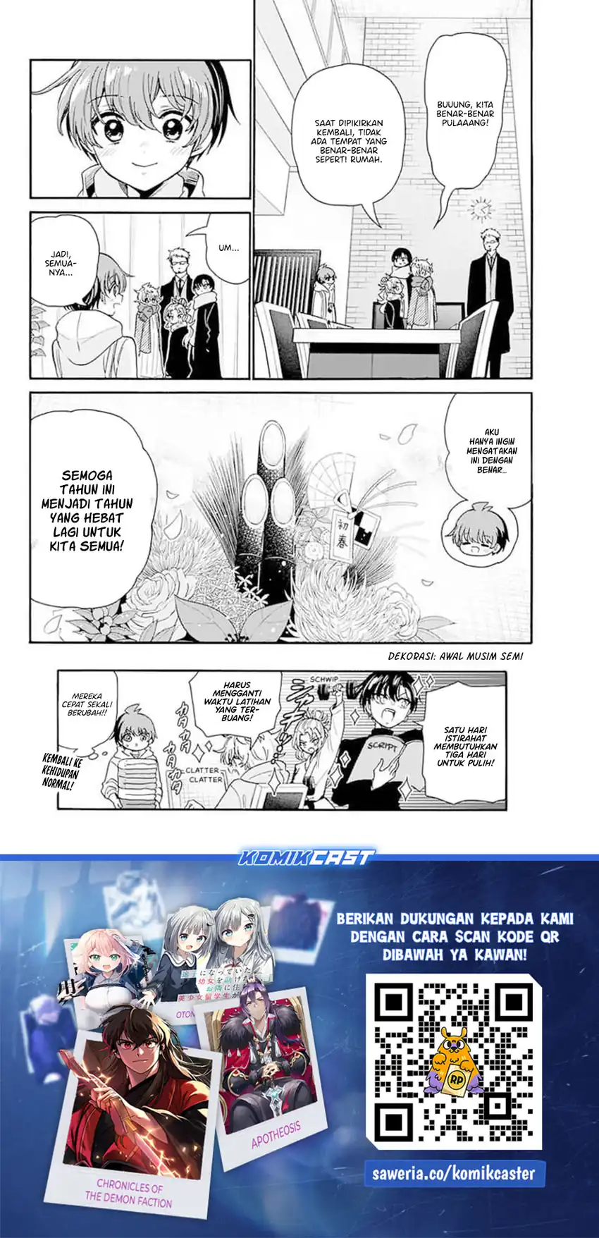 Baca Mikadono Sanshimai wa Angai, Choroi - Chapter 191 halaman 21