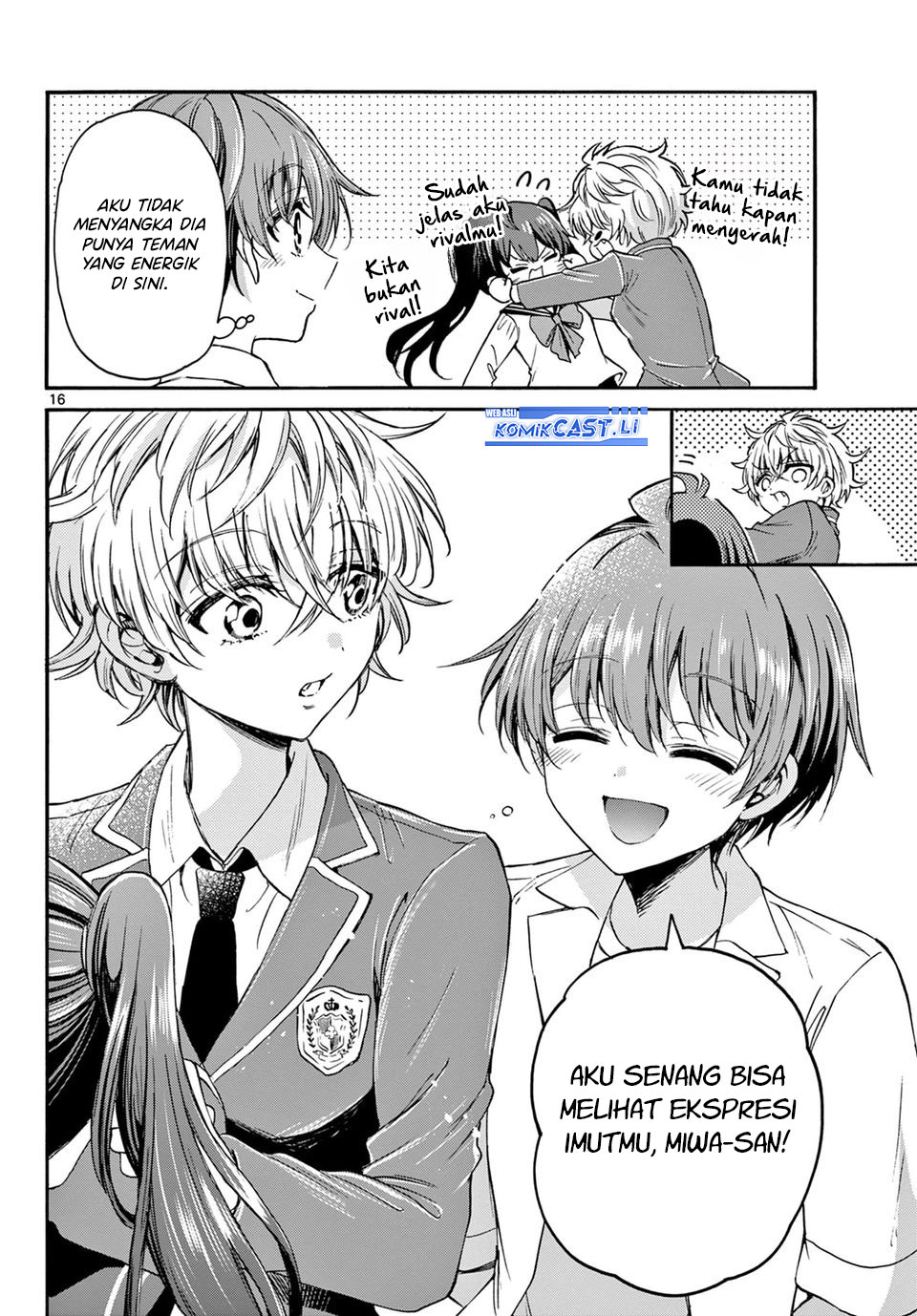 Mikadono Sanshimai wa Angai, Choroi Chapter 37 page 34