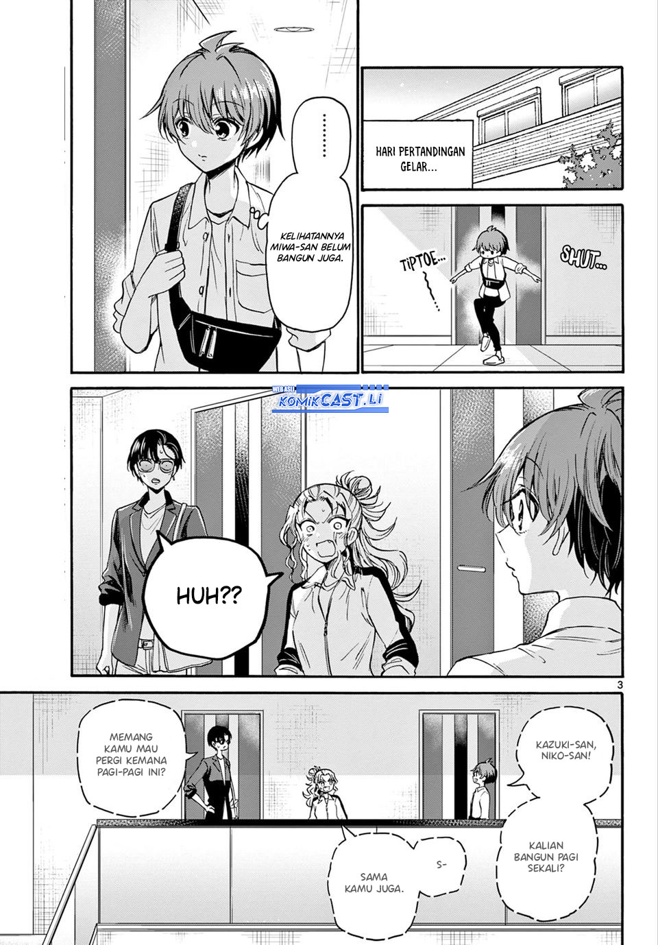 Mikadono Sanshimai wa Angai, Choroi Chapter 38 page 8