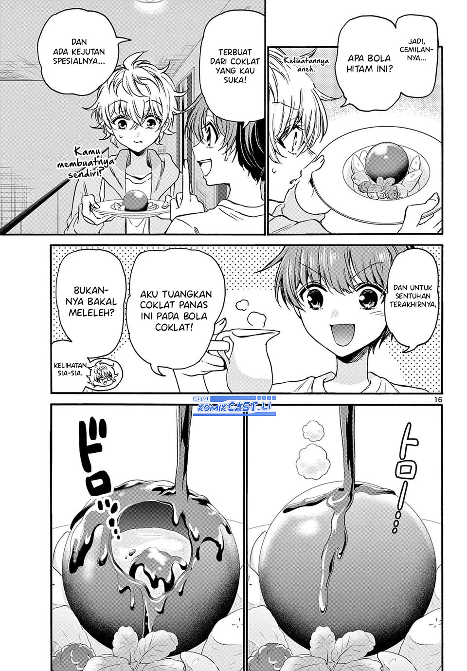 Mikadono Sanshimai wa Angai, Choroi Chapter 39 page 34