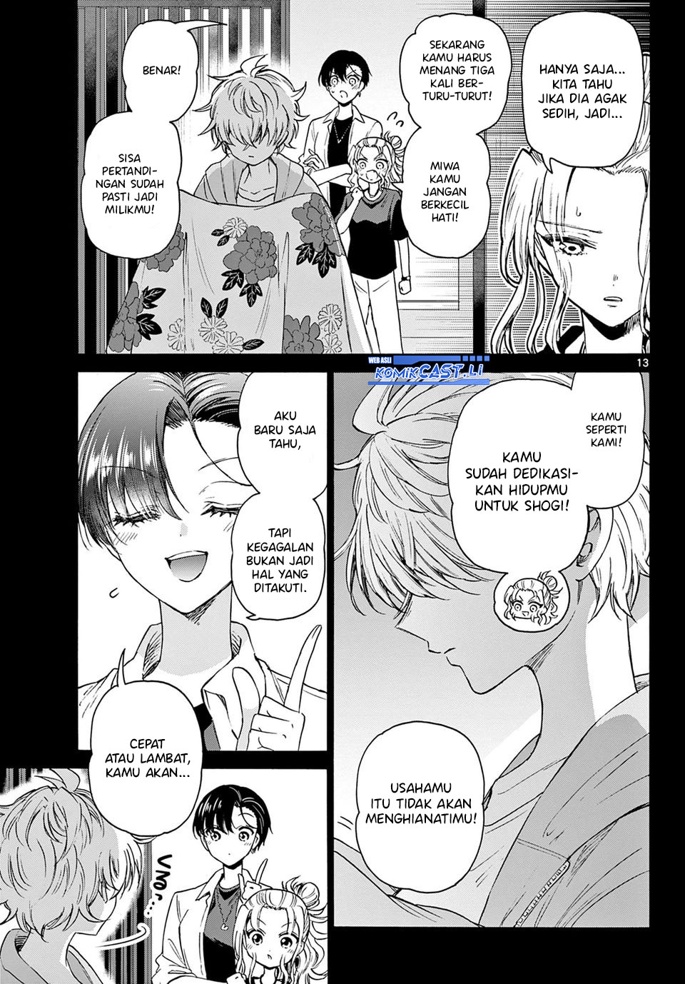 Mikadono Sanshimai wa Angai, Choroi Chapter 40 page 28