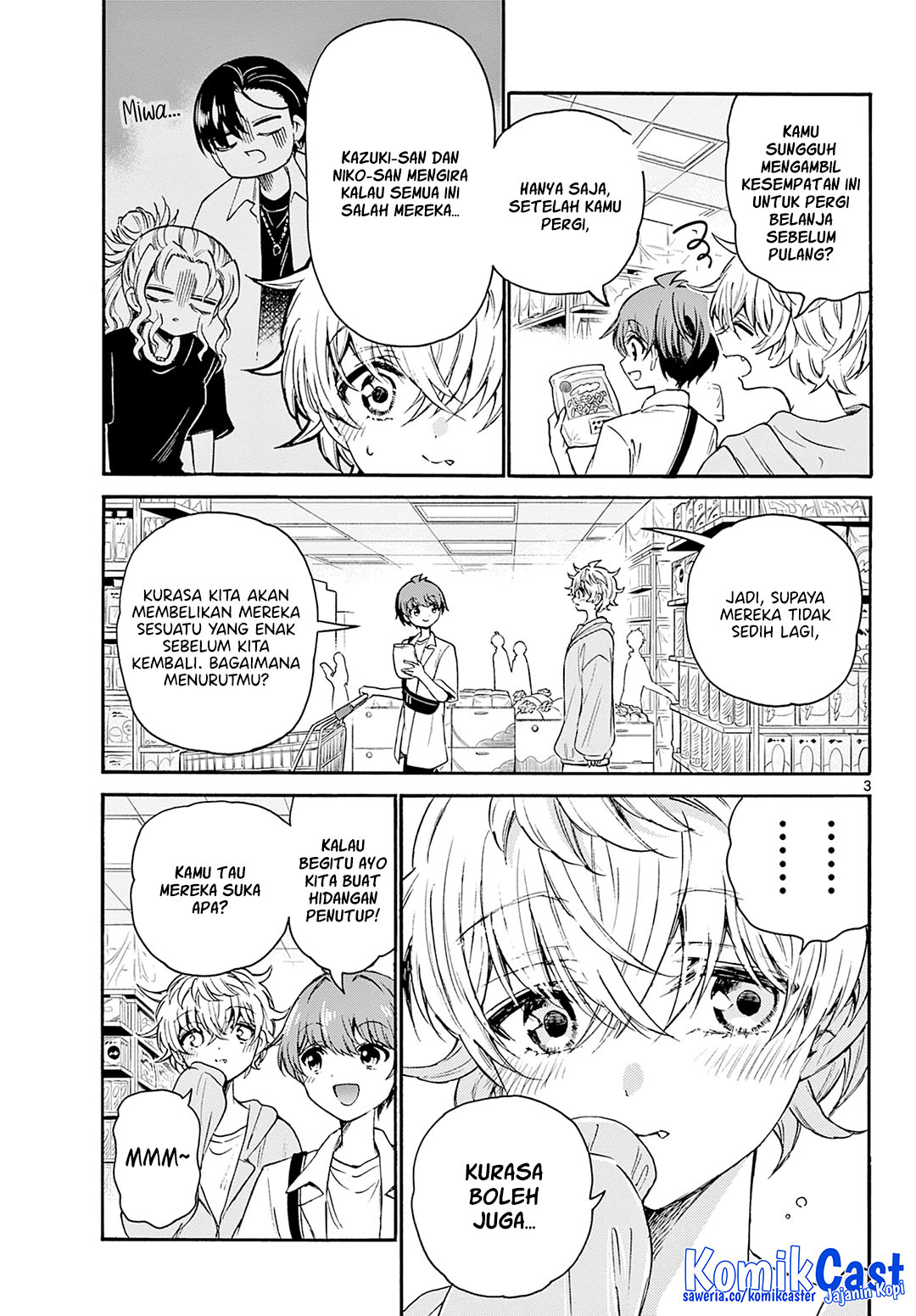 Mikadono Sanshimai wa Angai, Choroi Chapter 42 page 8