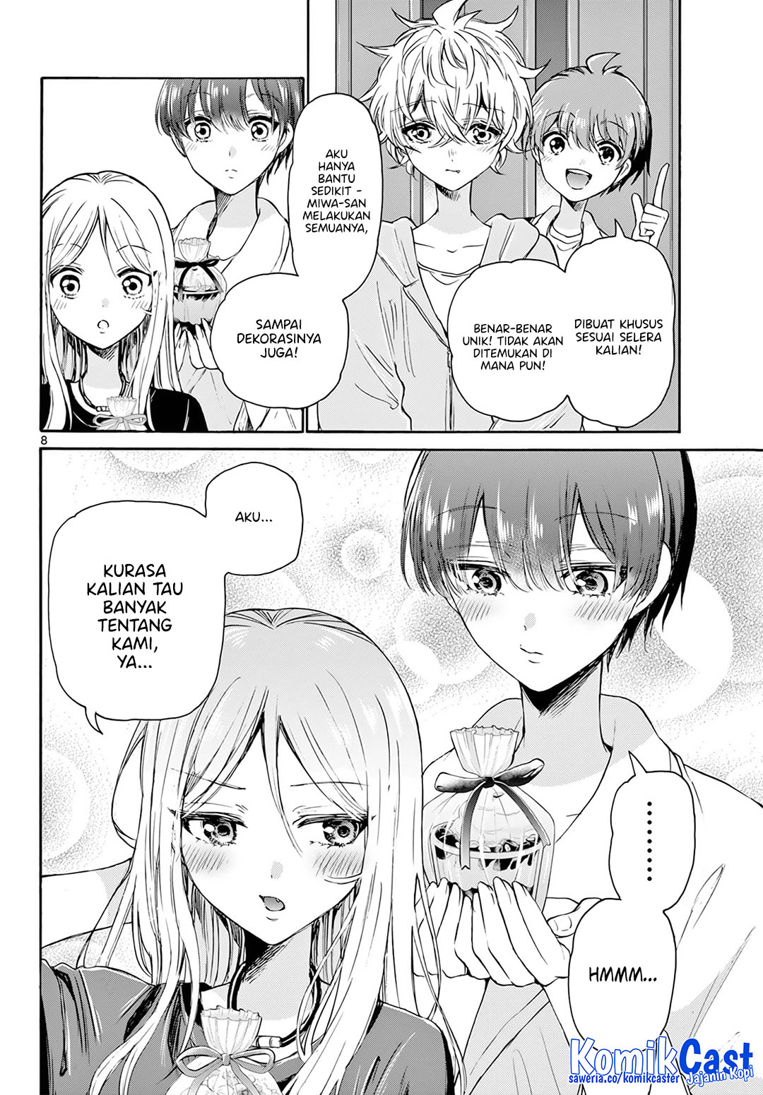 Mikadono Sanshimai wa Angai, Choroi Chapter 43 page 18