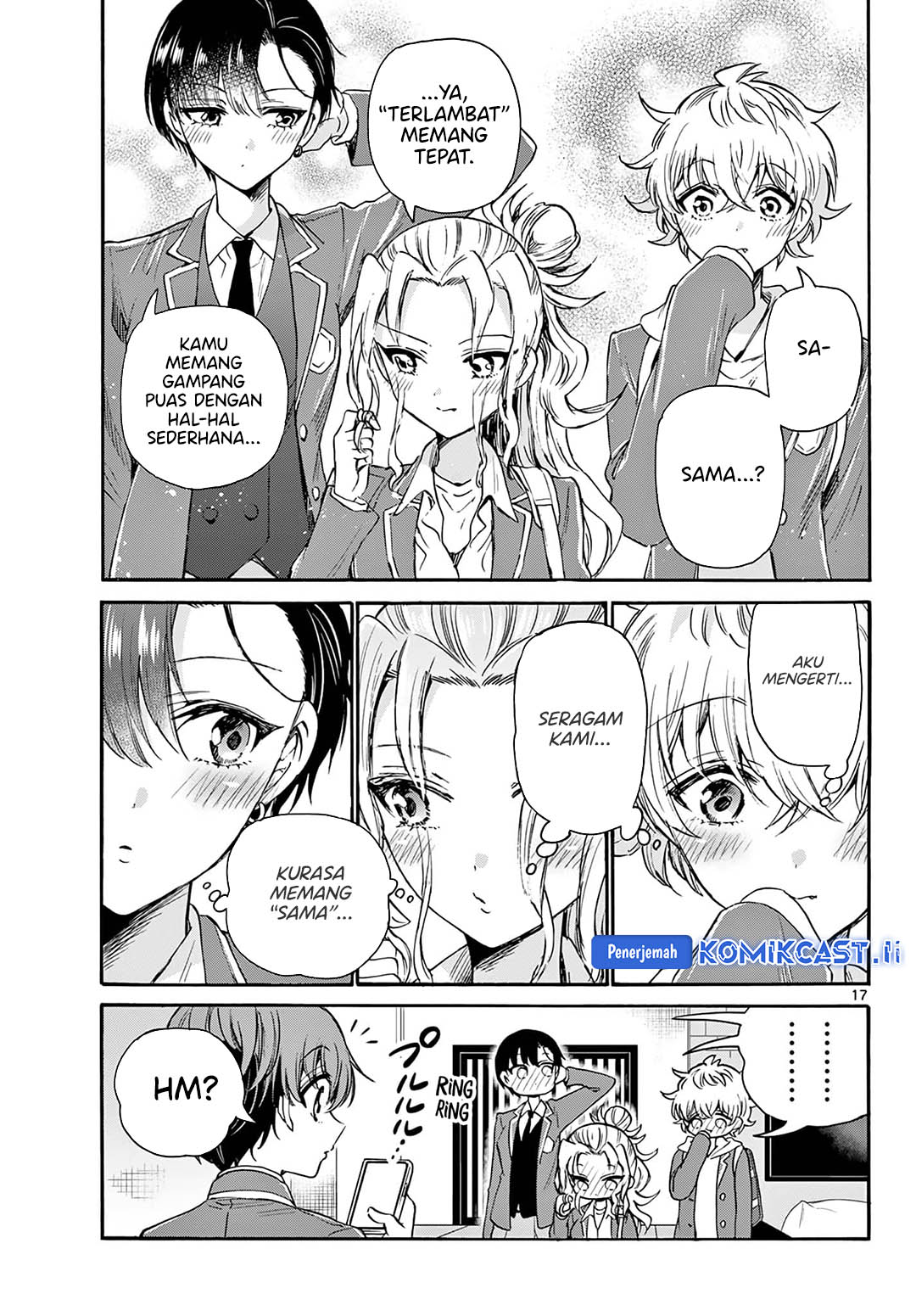 Mikadono Sanshimai wa Angai, Choroi Chapter 53 page 36