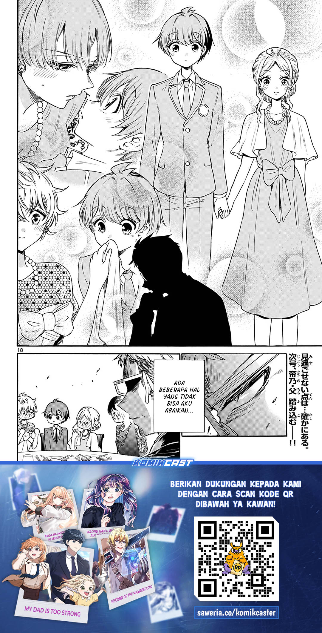 Mikadono Sanshimai wa Angai, Choroi Chapter 55 page 36