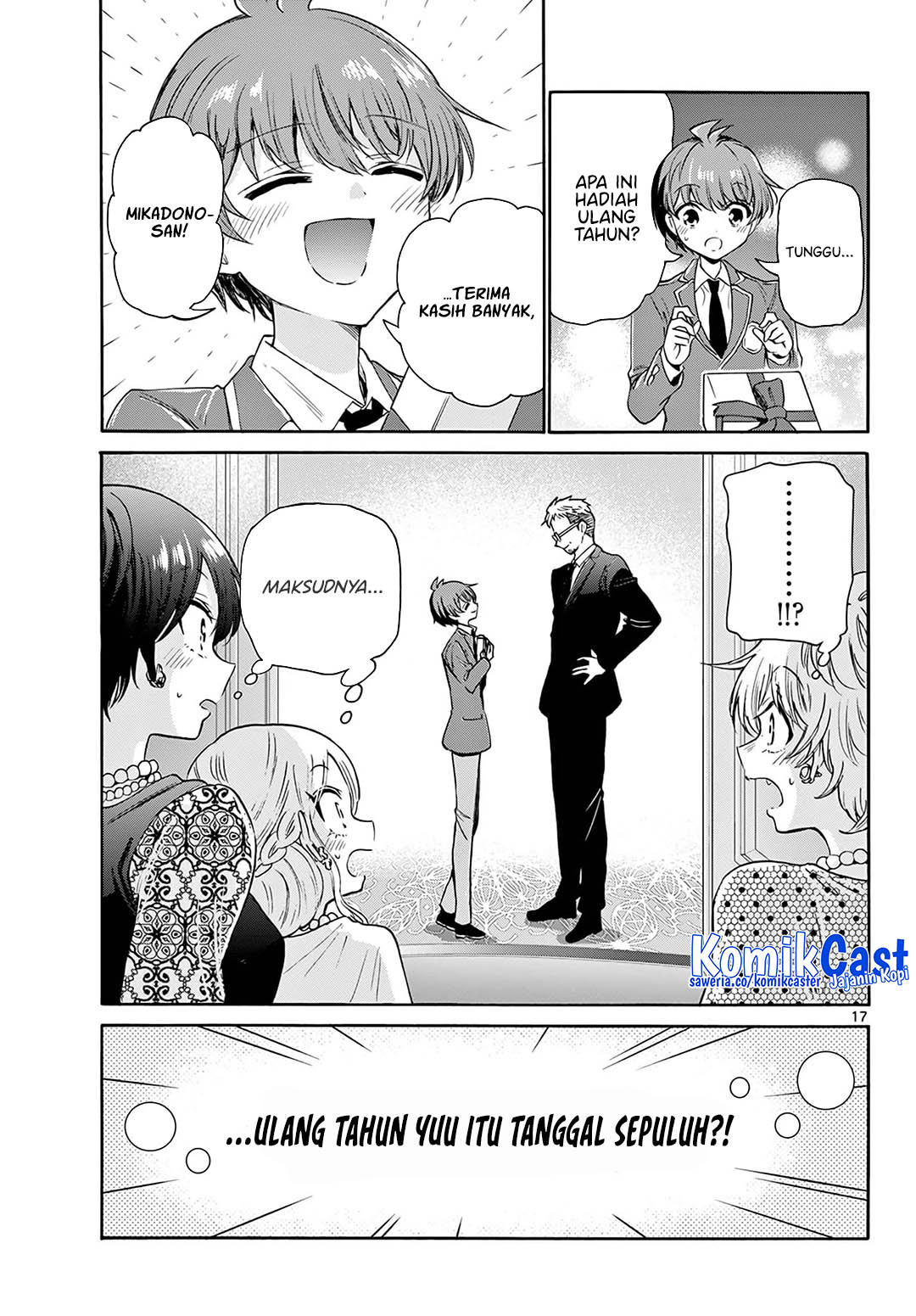 Mikadono Sanshimai wa Angai, Choroi Chapter 56 page 36