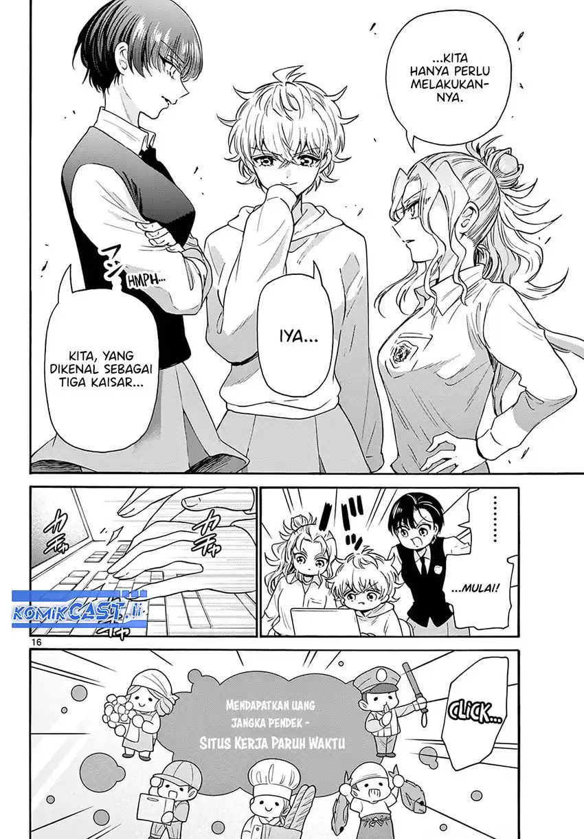 Mikadono Sanshimai wa Angai, Choroi Chapter 57 page 34