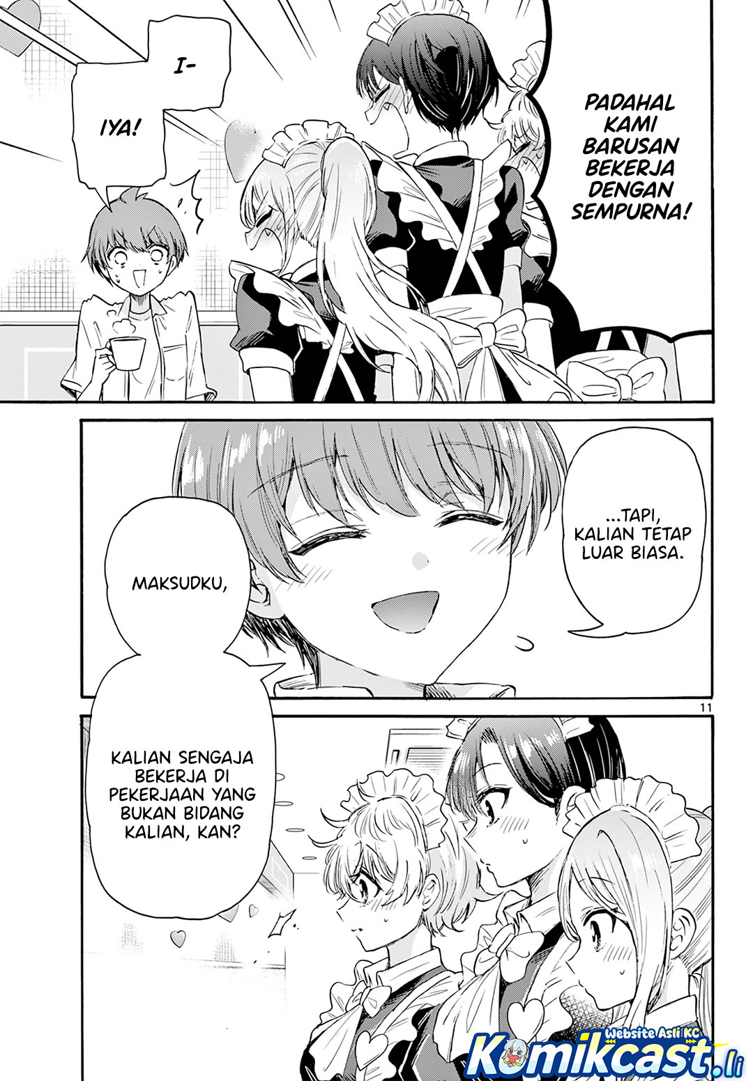 Mikadono Sanshimai wa Angai, Choroi Chapter 65 page 24