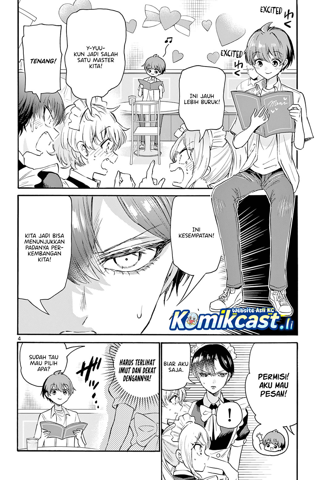Mikadono Sanshimai wa Angai, Choroi Chapter 65 page 10