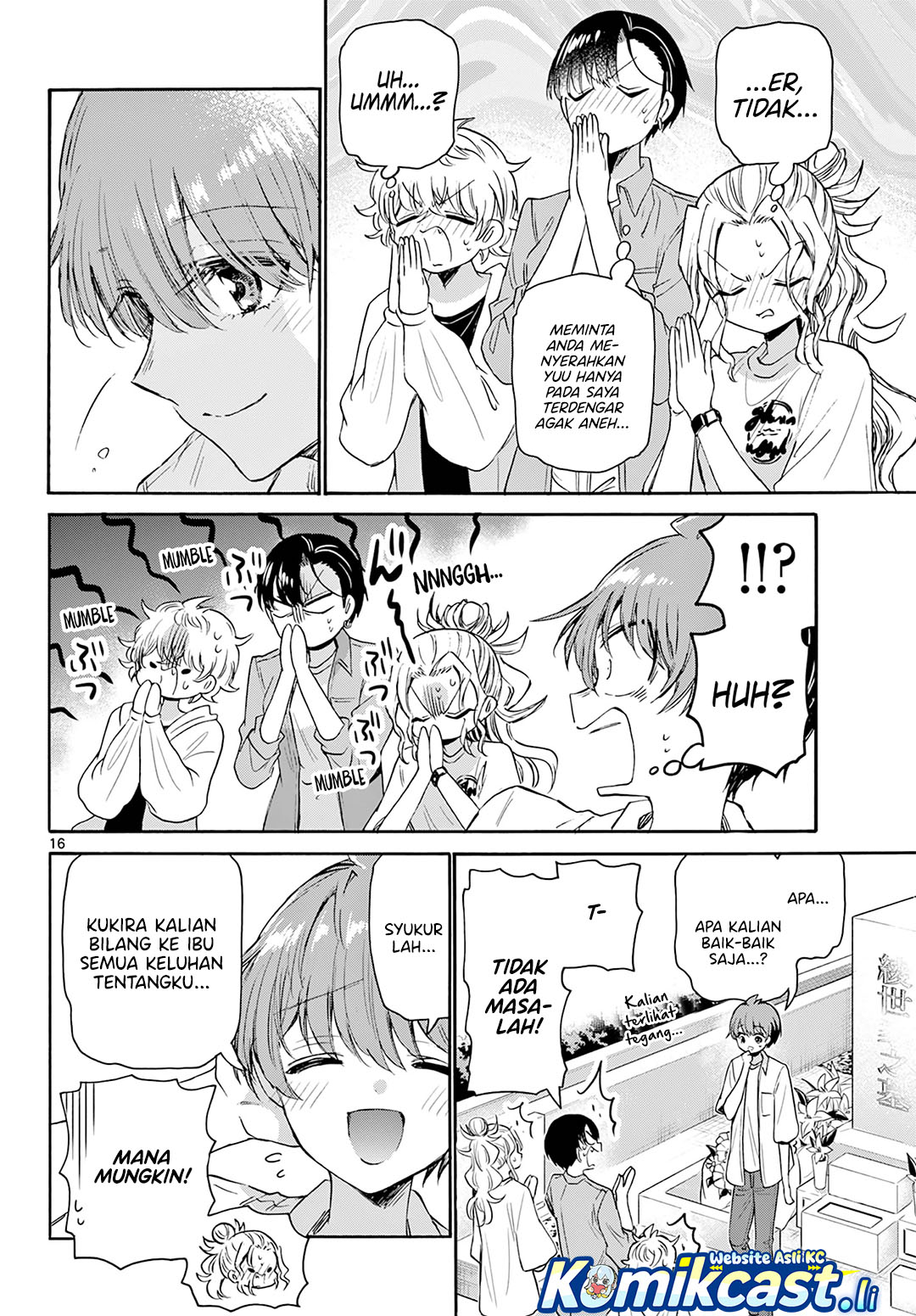 Mikadono Sanshimai wa Angai, Choroi Chapter 66 page 34