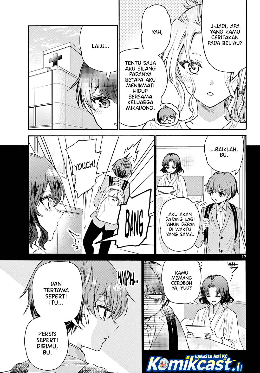 Mikadono Sanshimai wa Angai, Choroi Chapter 66 page 36
