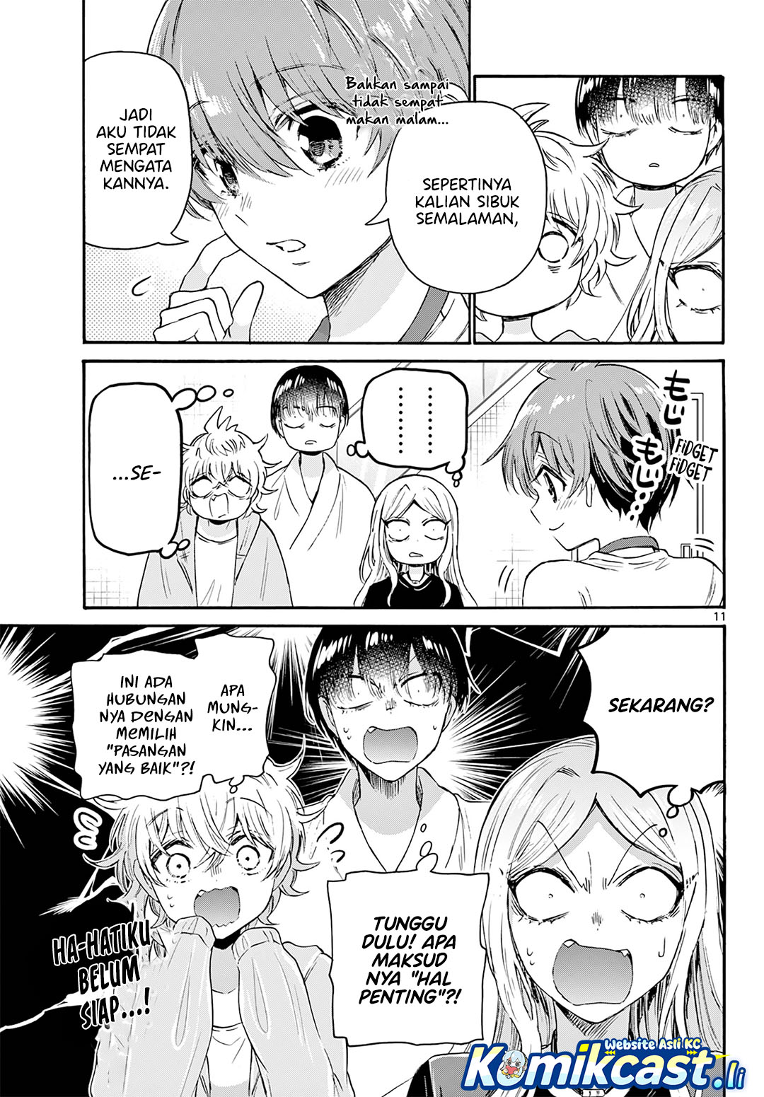 Mikadono Sanshimai wa Angai, Choroi Chapter 68 page 24