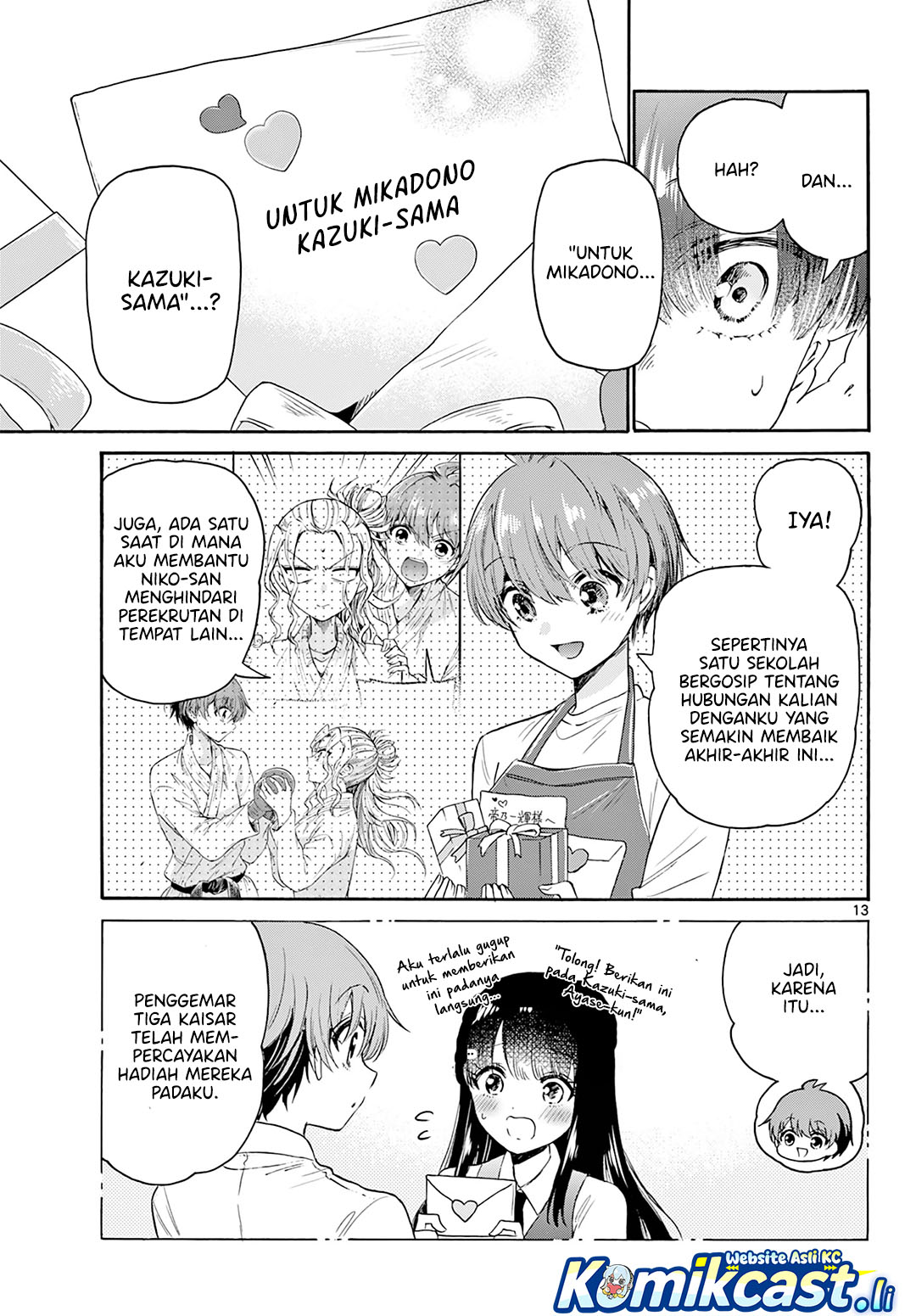 Mikadono Sanshimai wa Angai, Choroi Chapter 68 page 28