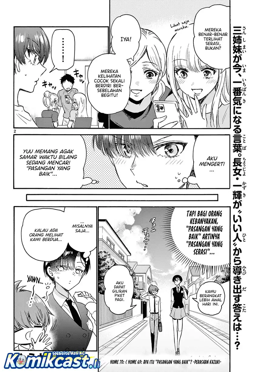 Mikadono Sanshimai wa Angai, Choroi Chapter 70 page 6