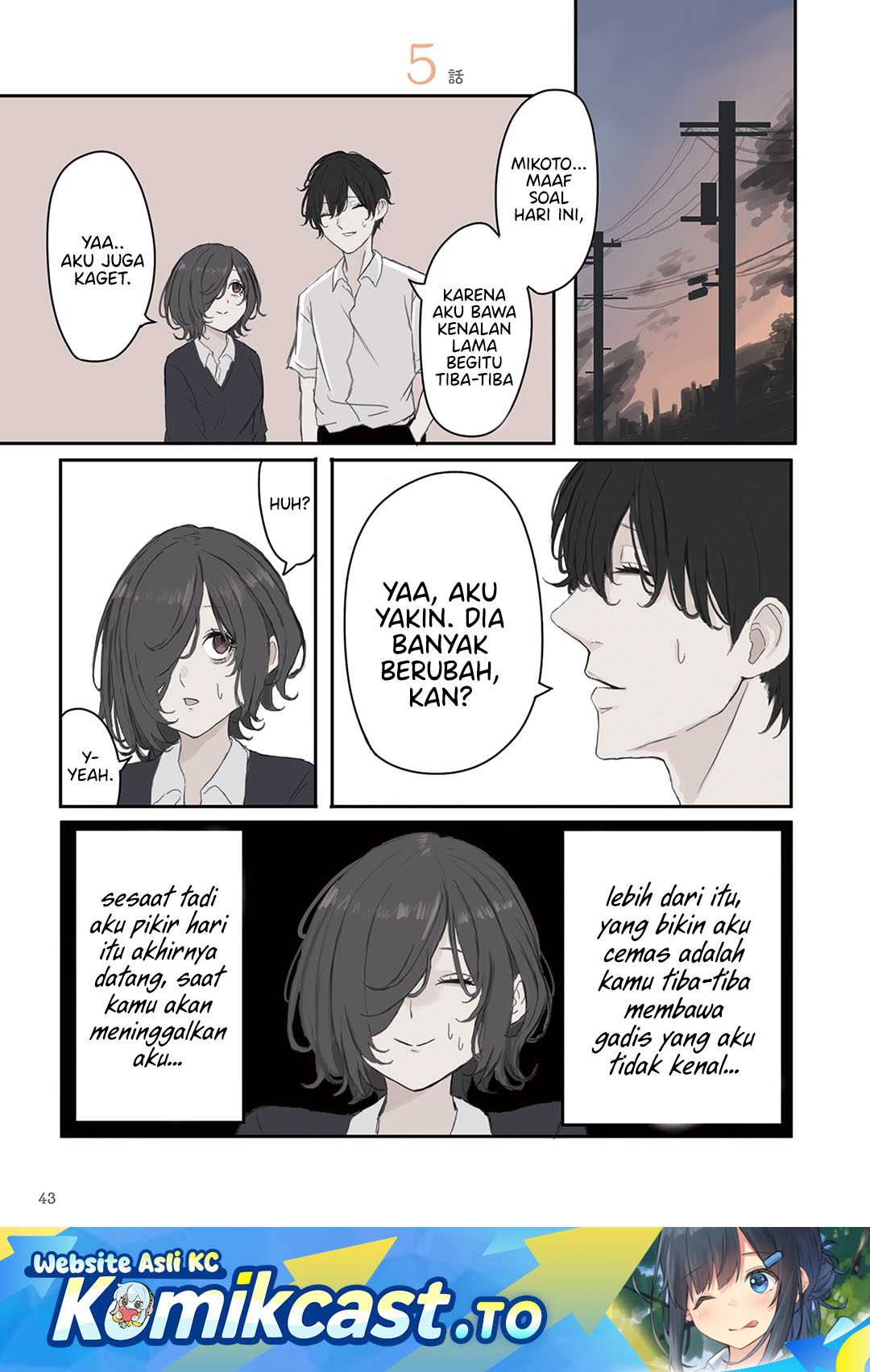 Baca Mikoto-chan wa Kirawaretakunai! - Chapter 35 halaman 2