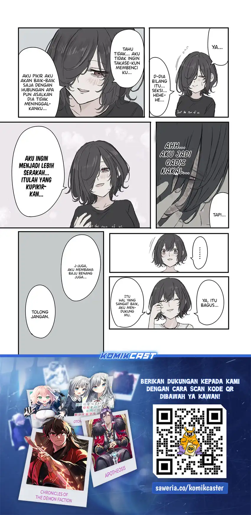 Baca Mikoto-chan wa Kirawaretakunai! - Chapter 42 halaman 8