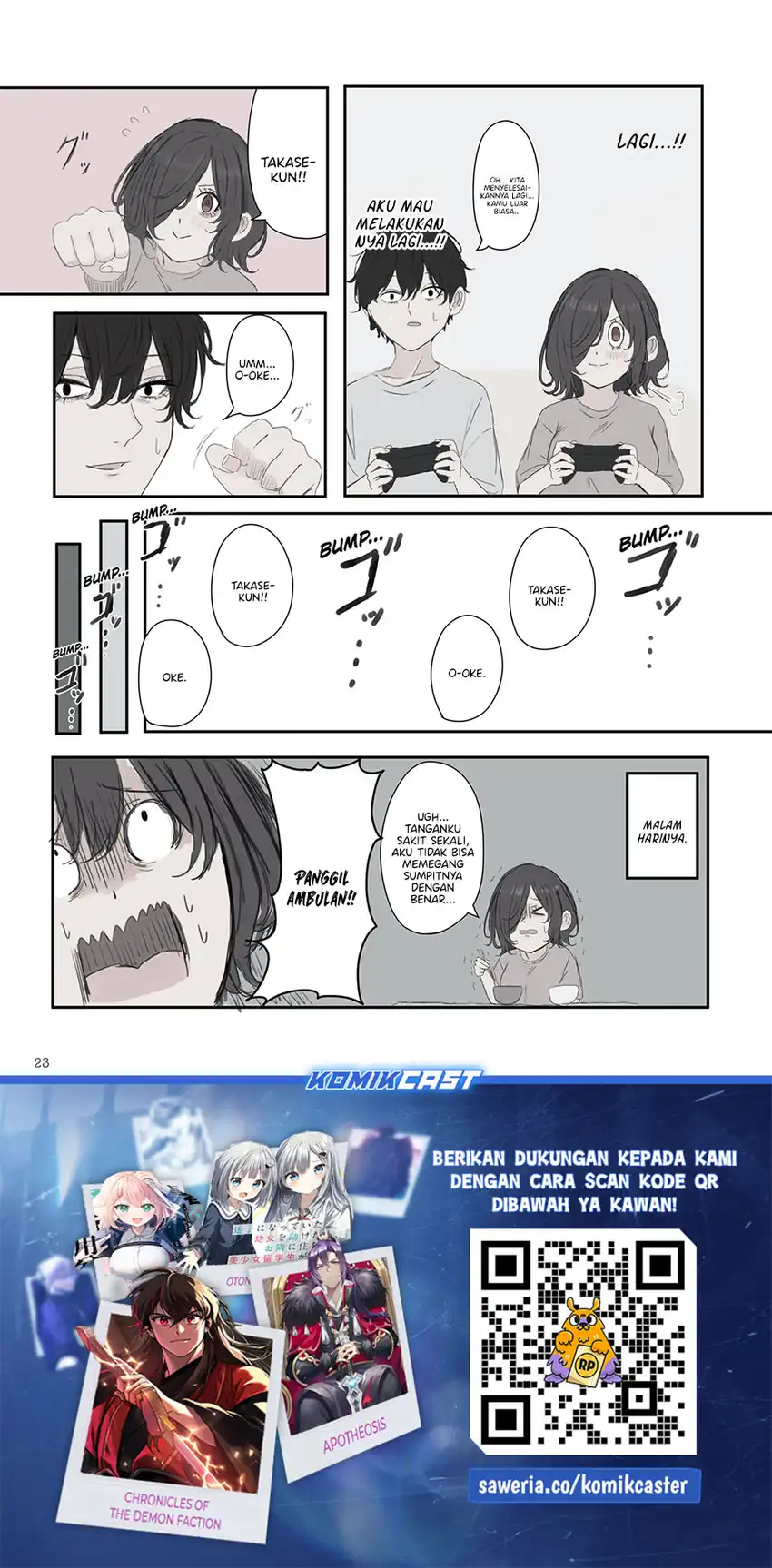 Baca Mikoto-chan wa Kirawaretakunai! - Chapter 47 halaman 8