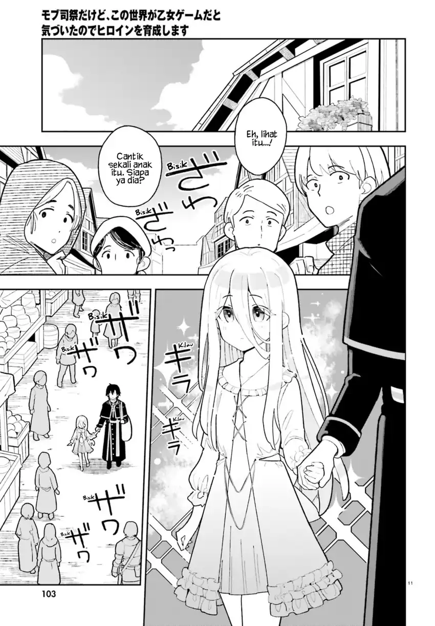 Baca Mob Shisai dakedo, Kono Sekai ga Otome Game dato Kizuita node Heroine o Ikusei Shimasu - Chapter 04 halaman 12