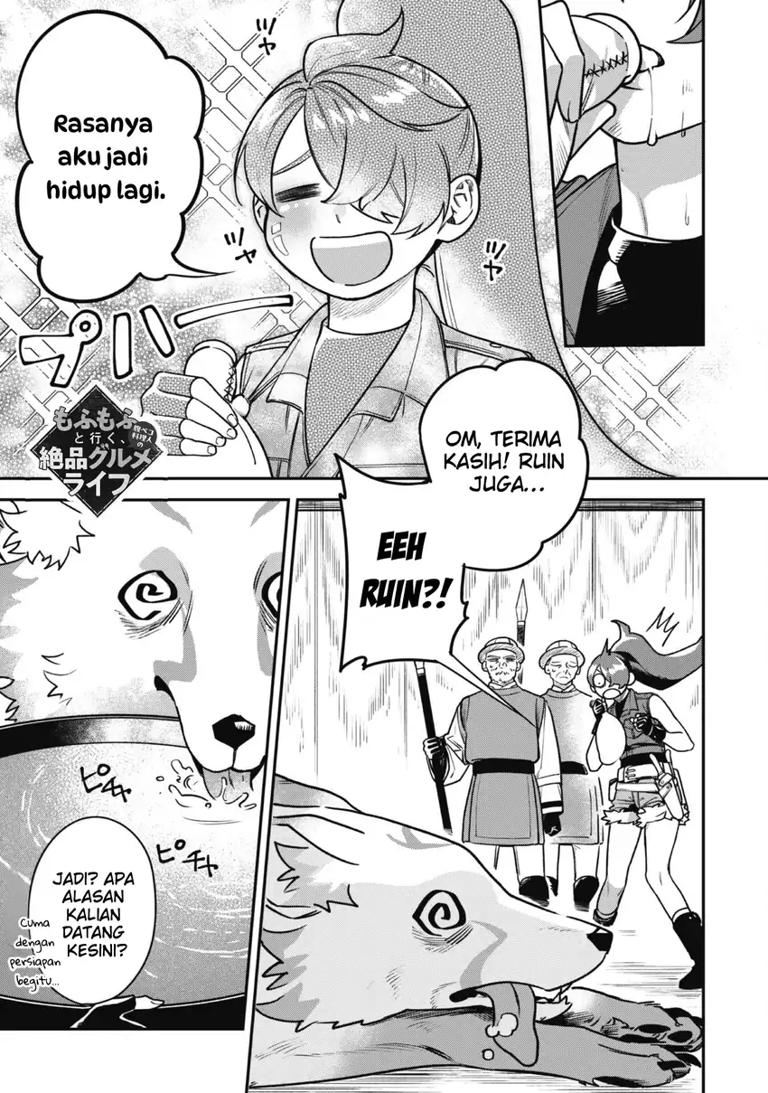 Baca Mofumofu to Iku, Harapeko Ryourinin no Zeppin Gourmet Life - Chapter 02 halaman 3