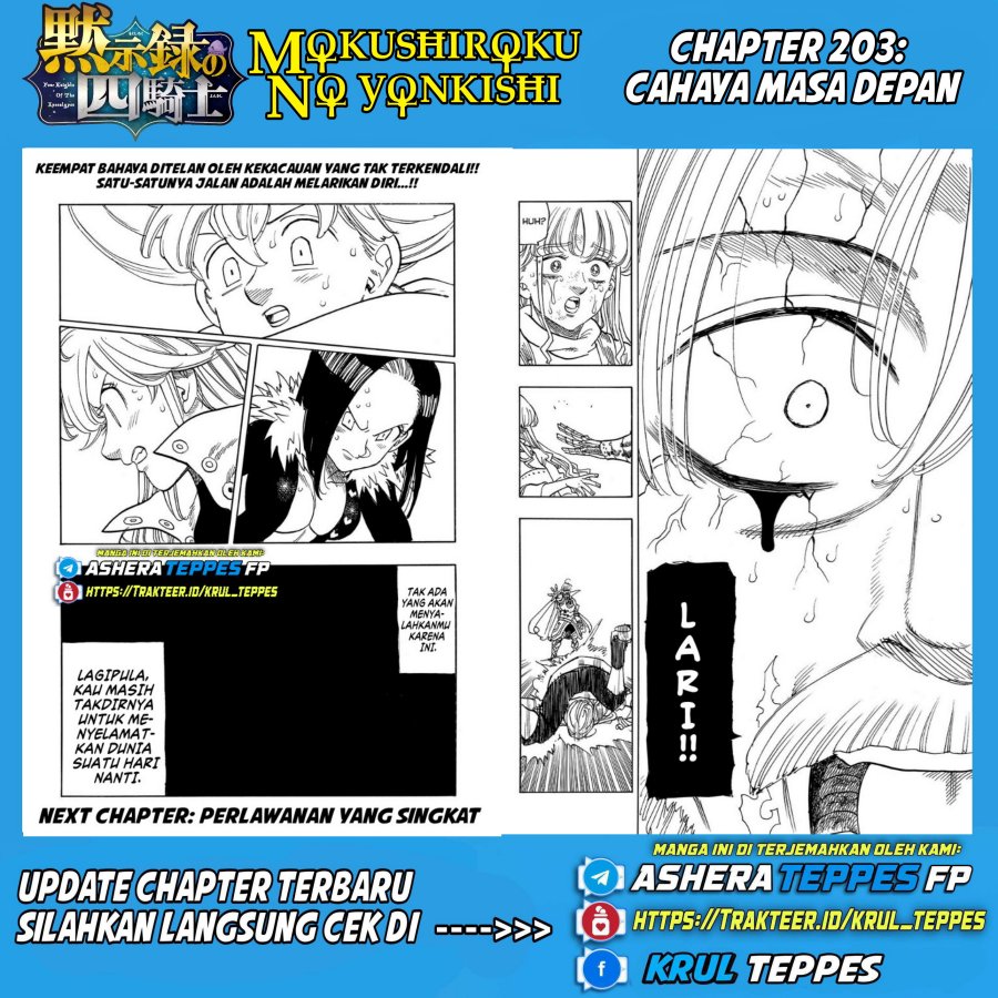 Baca Mokushiroku no Yonkishi - Chapter 203 halaman 2