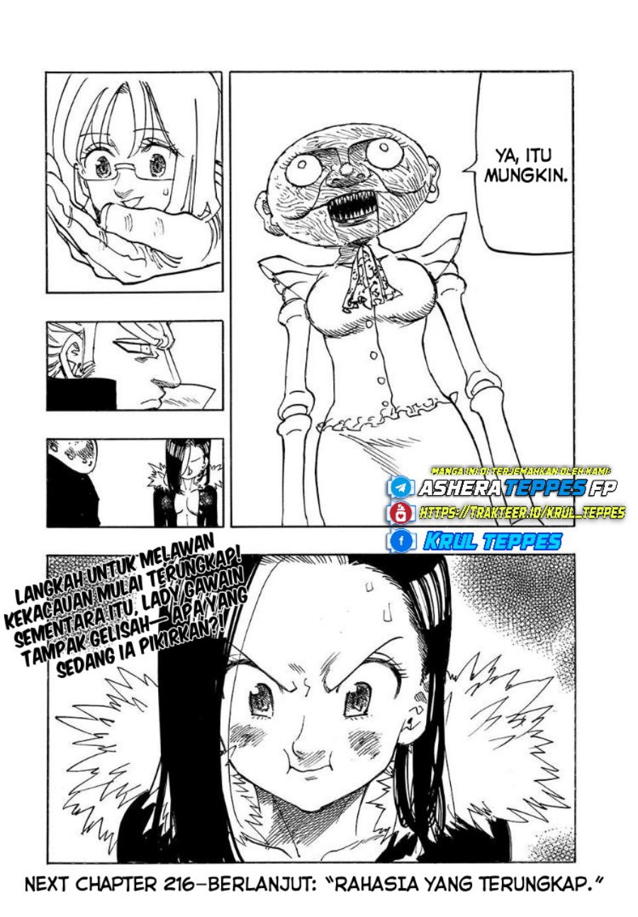 Baca Mokushiroku no Yonkishi - Chapter 215 halaman 21