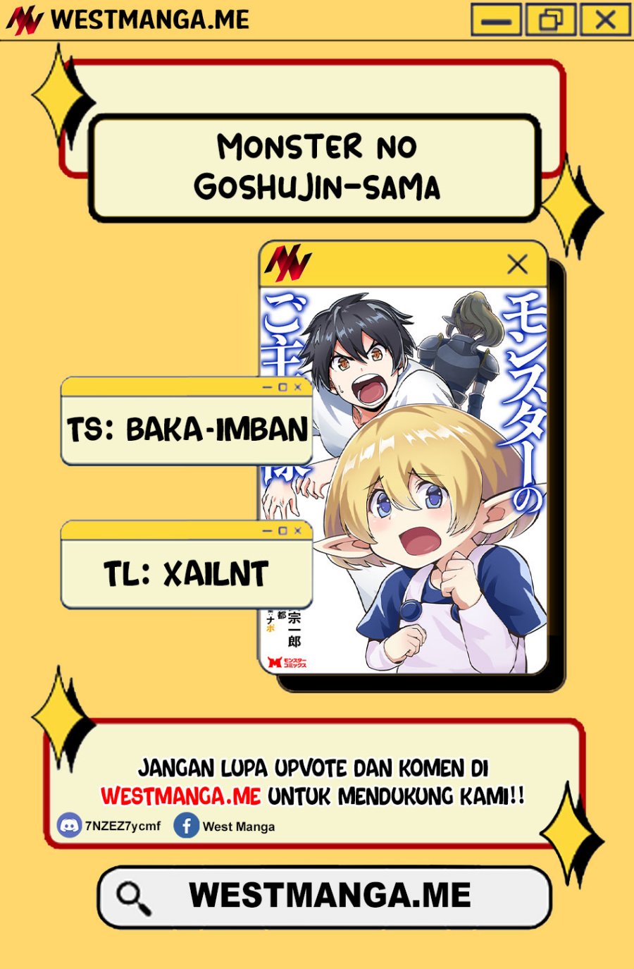 Baca Monster no Goshujin-sama - Chapter 85 halaman 3