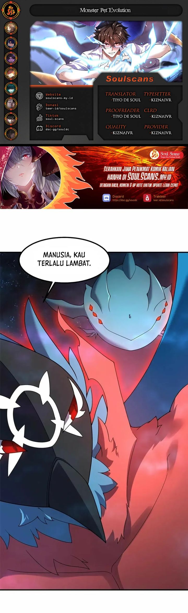 Baca Monster Pet Evolution - Chapter 404 halaman 1