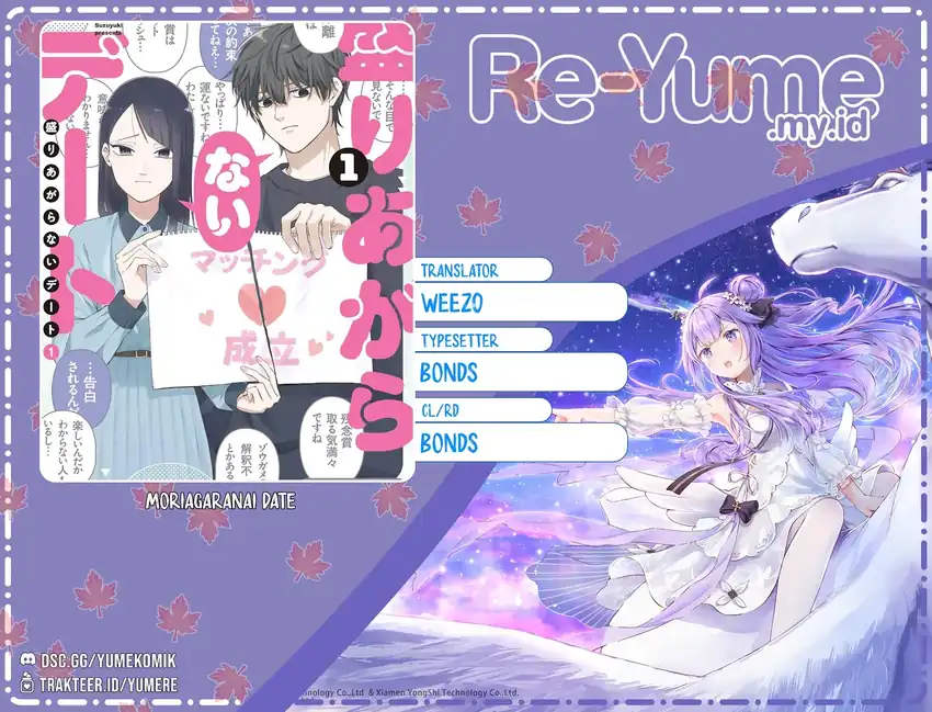 Baca Moriagaranai Date - Chapter 10 halaman 1