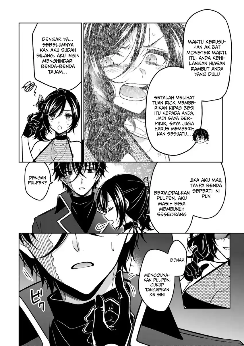 Baca Moto Ansatsusha, Tensei shita Kizoku no Reijou ni narimashita. - Chapter 28 halaman 15