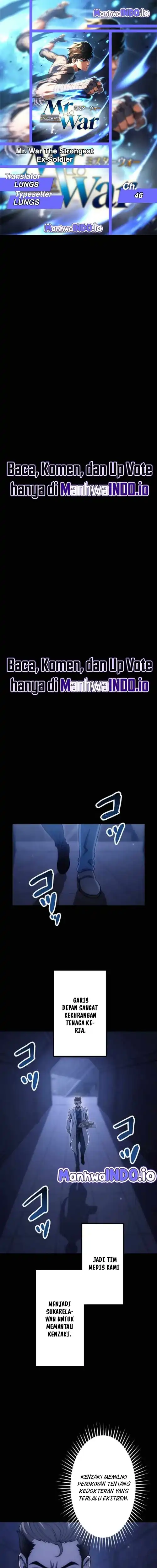 Baca Mr. War - The Strongest Ex-Soldier - Chapter 46 halaman 1