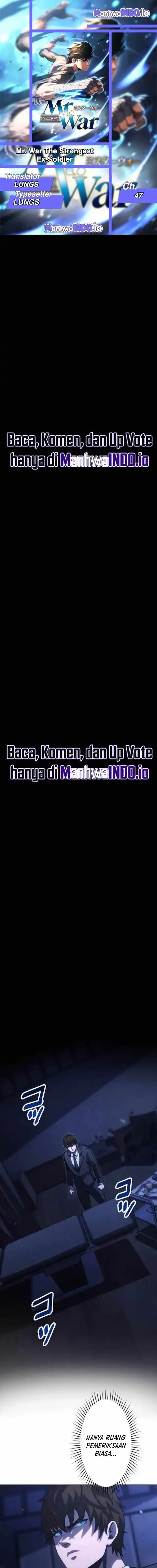 Baca Mr. War - The Strongest Ex-Soldier - Chapter 47 halaman 1