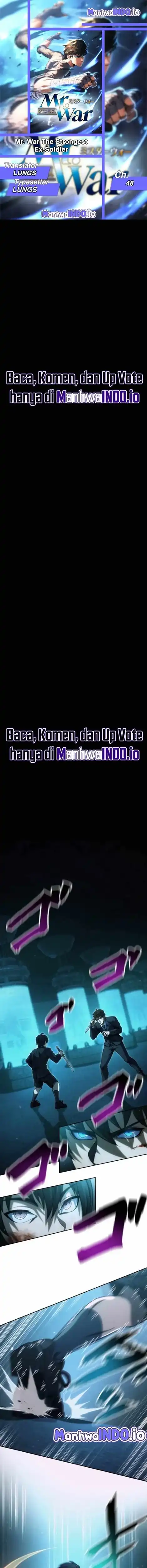 Baca Mr. War - The Strongest Ex-Soldier - Chapter 48 halaman 1