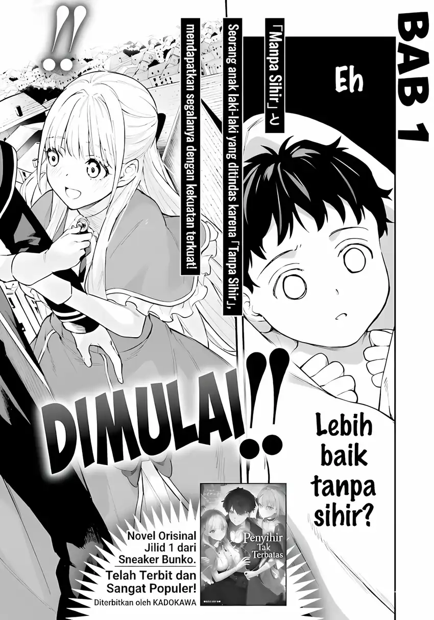 Baca Mugen no Majutsu Shi Maryoku Nashi de Heimin no Ko to Hakugai Sareta Ore. Jitsuha Mugen no Maryoku Mochi - Chapter 01 halaman 3