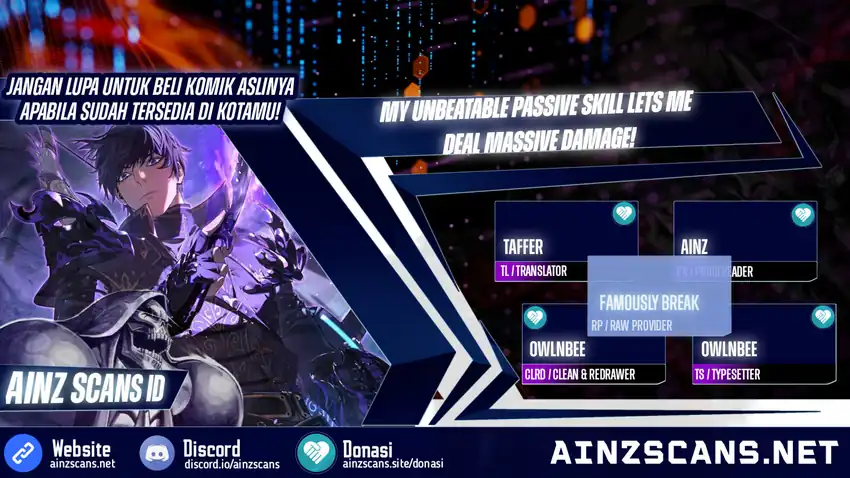 Baca My Unbeatable Passive Skill Lets Me Deal Massive Damage! Chapter 86 - Halaman 1 Baca My Unbeatable Passive Skill Lets Me Deal Massive Damage! - Chapter 86 halaman 1
